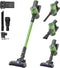 Royalty Line® CVC9316 Steelstofzuiger Draadloos 3 in 1 - Stofzuiger Draadloos Zonder Zak - LED Verlichting - 0.8L Stofbak - Lichtgewicht - Vacuum Cleaner - Groen