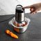 Royalty Line® MCE600 Elektrische Hakmolen - Groentesnijder - 3 Liter Kom XL - Chopper - RVS - 2 Snelheden - 600W - Foodprocessor Met RVS Kom - Mandoline - Hakmolen Elektrisch - RVS