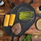 Royalty Line Raclette - Gourmetstel - Gourmetset - Grill Party Gourmetstellen - 1200W - Gourmet Speciaal Crêpegedeelte Met Anti-Aanbaklaag - Oval Grill - Gourmetstel 8 Personen - Zwart