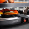 Royalty Line Raclette - Gourmetstel - Gourmetset - Grill Party Gourmetstellen - 1200W - Gourmet Speciaal Crêpegedeelte Met Anti-Aanbaklaag - Oval Grill - Gourmetstel 8 Personen - Zwart