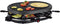 Royalty Line Raclette - Gourmetstel - Gourmetset - Grill Party Gourmetstellen - 1200W - Gourmet Speciaal Crêpegedeelte Met Anti-Aanbaklaag - Oval Grill - Gourmetstel 8 Personen - Zwart
