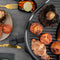 Royalty Line Raclette - Gourmetstel - Gourmetset - Grill Party Gourmetstellen - 1200W - Gourmet Speciaal Crêpegedeelte Met Anti-Aanbaklaag - Oval Grill - Gourmetstel 8 Personen - Zwart