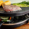 Royalty Line Raclette - Gourmetstel - Gourmetset - Grill Party Gourmetstellen - 1200W - Gourmet Speciaal Crêpegedeelte Met Anti-Aanbaklaag - Oval Grill - Gourmetstel 8 Personen - Zwart