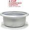 Royalty Line® RC18 Rijstkoker Met Stomer - 1.8 Liter Rice Cooker - RVS Stoommand - PFAS Vrij - Onderdelen Vaatwasserbestendig - Warmhoudfunctie - Wit