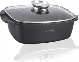 Royalty Line RL-ACR32M: 32 cm braadpan met marmeren coating