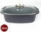 Royalty Line RL-ACR32M: 32 cm braadpan met marmeren coating