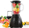 Royalty Line® SME600 Blender - Blender Smoothie Met Koffiemolen - 800W - 1.5 Liter - 3 Snelheden - Smoothie Maker Met Glazen Kan - Blender To Go - Zwart