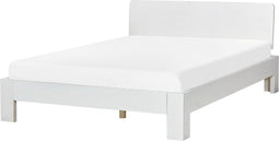 ROYAN - Tweepersoonsbed - Wit - 140 x 200 cm - Dennenhout.