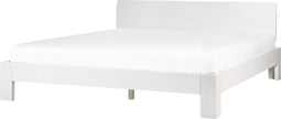 ROYAN - Tweepersoonsbed - Wit - 180 x 200 cm - Dennenhout