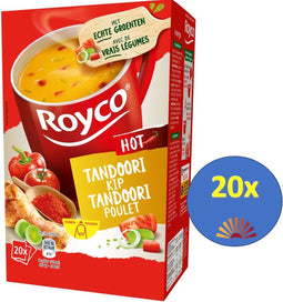 Royco Minute Soup tandoori kip | pak van 20 zakjes