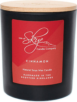 Geurkaars Kaneel Large - 45 uur - Sojawas - Isle of Skye Candle