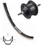 Kgs Achterwiel 28 inch zac 2000 zwart/zilver nexus 7 rollerbrake