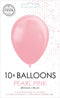 Roze ballonnen metallic | 10 stuks