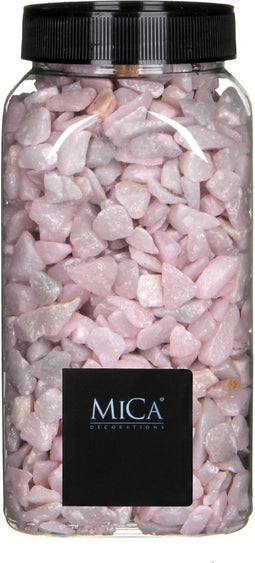 Roze Decoratie Steentjes 650ml - Mica Decorations