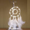 Roze dromenvanger - LED verlichting Warm white op batterijen - 15 cm - Kaemingk