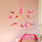 Dutch Dilight pendant lamp birds pink