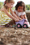 Roze kiepwagen - gerecycled