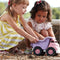 Roze kiepwagen - gerecycled