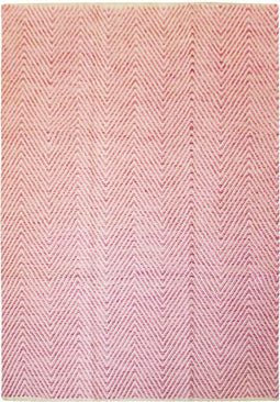 Roze vloerkleed - 120x170 cm - Symmetrisch patroon - Modern