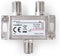Nedis Satellietsplitter - 5 - 2400 MHz - 6.0 dB - Aantal ingangen: 1 - Outputs: 1 - Impedantie: 75 Ohm - Zink - Zilver