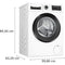 Bosch WGG154A10 - Wasmachine - 10 kg - 1400 tpm - Energieklasse A - Wit