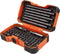 Bahco 59/S54BC - Bitset 54-delig - Geschikt voor Gleuf TORX® Phillips Pozidriv Zeskant - Zwart Oranje