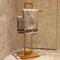 Handdoekrek Bamboe DubbelBathroom Solutions