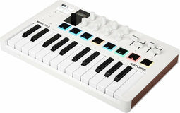 Arturia MiniLab 3 - MIDI Keyboard & Pad Controller - 25 toetsen 8 pads - Wit