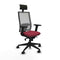 Bureaustoel met hoofdsteun Piqueras y Crespo 2D066N1 Kastanjebruin