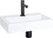 Differnz Flat Small Fontein - Keramiek wit - 38 x 24 x 7 cm