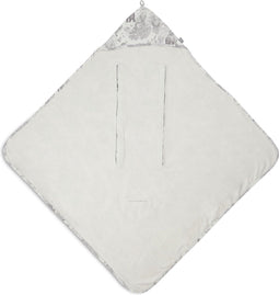 Jollein Wikkeldeken Pimpelmees - Forest Animals - 85x85 cm - Grey