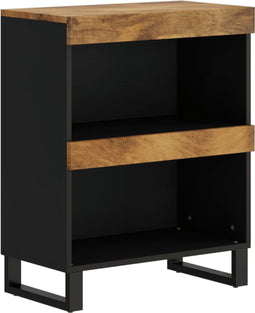 vidaXL - Bijzetkast - 60x33x75 - cm - massief - mangohout