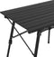 Juskys Picco - Opvouwbare Campingtafel - Verstelbaar 45-68 cm - Zwart