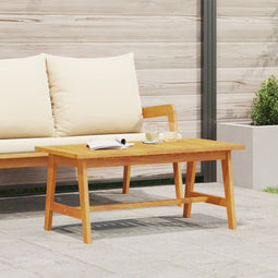 vidaXL - Koffietafel - 90x45x40 - cm - Massief - Acaciahout