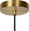 Lucide MALOTO - Hanglamp - Ø 20 cm - 1xE27 - Dimbaar - Amber