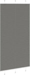 vidaXL - Plissé - rolgordijn - 105x200 - cm - stofbreedte - 104,4 - cm - antraciet