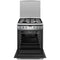 Inventum VFG6034WGRVS - Vrijstaand Fornuis - 4 Branders - 65L Oven
