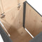 vidaXL - Wasmand - 44x44x76 - cm - massief - grenenhout - wit