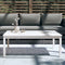 vidaXL Tuintafel 121x82,5x45 cm massief grenenhout wit
