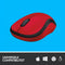 Logitech M220 Silent - Draadloze Muis - Ruisonderdrukking 90% - Rood