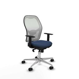 Piqueras y Crespo 1D086N0 - Bureaustoel - Hoogteverstelbaar - Marineblauw