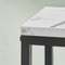 Plantenstandaard - 4 stuks - 34x34x71 cm - wit marmer