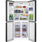 FRILEC Bonn MD458 WS-040DDI - Amerikaanse koelkast - 419 l - NoFrost - dark inox