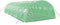 vidaXL - Tuinkas - met - stalen - frame - 40 - m² - 10x4x2 - m - groen