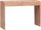 vidaXL - Wandtafel - 110x35x75 - cm - massief - teakhout