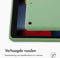 Accezz Liquid Silicone Backcover iPad 10.2 (2019/2020/2021) - Bescherming achterkant en zijkanten - Lichtgroen
