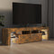 vidaXL - Tv-meubel - LED-verlichting - 140x36,5x40 - cm - gerookt - eikenkleurig