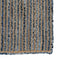 Tapijt Natuurlijk Blauw Katoen Jute 230 x 160 cm