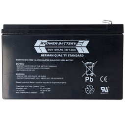 RPower OGiV1270LP 12V 7Ah Longlife lead battery AGM lead gel battery