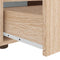 vidaXL - Tv-meubel - VISNES - 60x40x38 - cm - bewerkt - hout - sonoma - eikenkleurig